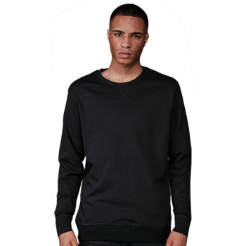 Cotton Addict Mens Basic Crew Neck Regular Fit Jumper 5XL- Chest 62'