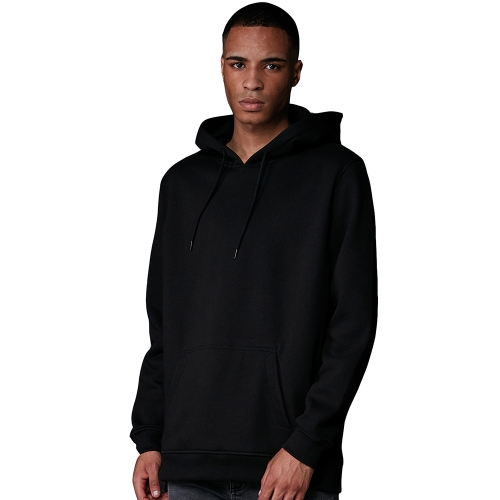 Cotton Addict Mens Basic Comfort Fit Oversized Hoodie 3XL- Chest 56'