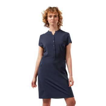 Craghoppers Womens NosiLife Pro Walking Shirt Dress 12 - Bust 36' (91cm)