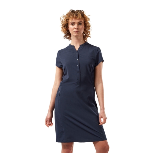 Craghoppers Womens NosiLife Pro Walking Shirt Dress 12 - Bust 36' (91cm)