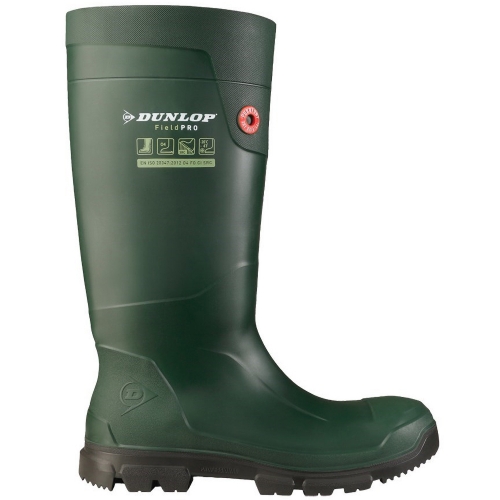 Dunlop Field Pro Slip Resistant Lightweight Wellington Boots UK Size 10 (EU 44)