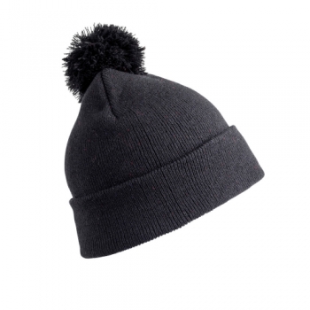 Outdoor Look Kids Pom Pom Winter Beanie Hat One Size