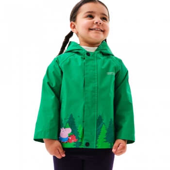 Regatta Boys & Girls Peppa Animal Durable Waterproof Jacket 12-18 Months