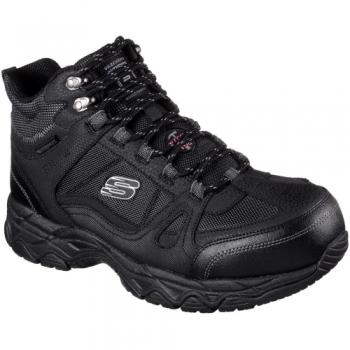 Skechers Mens Ledom Lace Up Waterproof Leather Safety Boots UK Size 7 (EU 41)