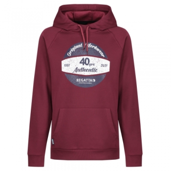 Regatta Professional Mens 40 Years Graphic Hoodie S - Chest 37-38' (94-96.5cm)