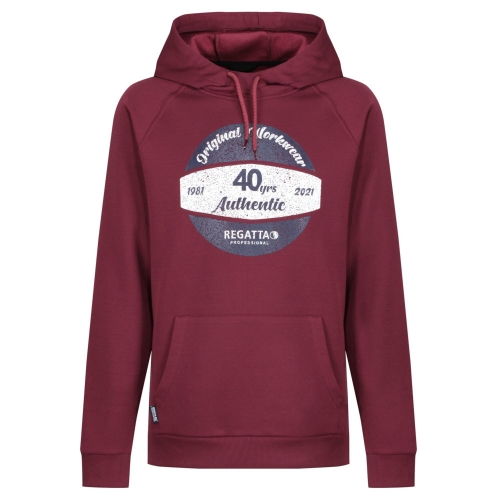 Regatta Professional Mens 40 Years Graphic Hoodie 3XL - Chest 49-51' (124.5-129.5cm)