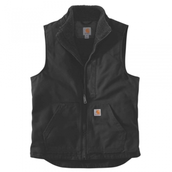 Carhartt Mens Washed Duck Soft Lined Mock Neck Vest M - Chest 38-40' (96.5-101.5cm)