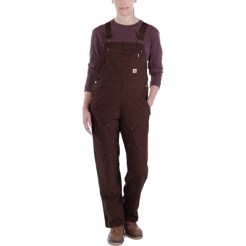 Carhartt Mens 102438 Crawford Rugged Durable Bib Overalls L - Chest 42-44' (107-112cm)