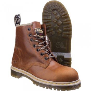 Dr Martens Mens & Womens Icon 7B10 High-Cut Steel Toe Cap Safety Boots UK Size 6 (EU 39, US M7/W8)