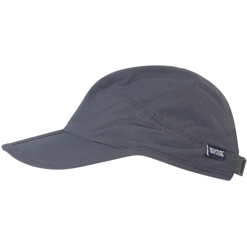 Regatta Mens Folding Peak Polyester Adjustable Ripstop Baseball Cap One Size