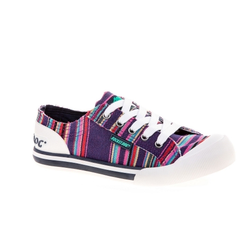 Rocket Dog Womens Jazzin Canvas Aloe Lace Up Trainers UK Size 6 (EU 39)