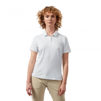 Craghoppers Womens NosiLife Pro Active Fit Polo Shirt 10 - Bust 34' (86cm)