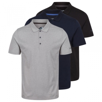 Regatta Professional Mens Essentials 3 Pack Polo Shirt 3XL - Chest 49-51' (124.5-129.5cm)