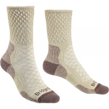 Bridgedale Womens Hike Lightweight Merino Wool Walking Socks Small - UK 3-4.5 (EU 35-37, US 4-6)