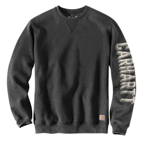 Carhartt Mens Crewneck Loose Fit Graphic Sweatshirt L - Chest 42-44' (107-112cm)