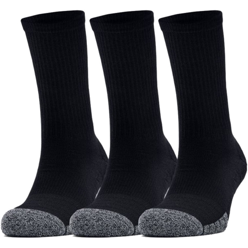 Under Armour Mens Heat Gear Crew Wicking Long Training Socks Medium