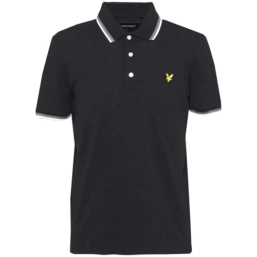 Lyle & Scott Mens Seasonal Tipped Regular Fit Polo Shirt S - Chest 36-38' (91-96cm)