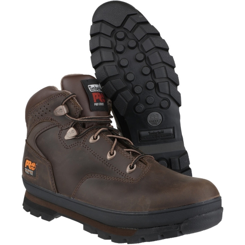 Timberland Mens Euro Hiker Lace Up Slip Resistant Work Safety Boot  UK Size 6.5 (EU 40, US 7)