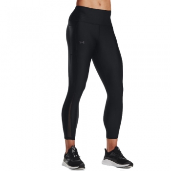 Under Armour Womens HG Armour Sports Ankle Leggings L- Waist 30.5 - 32.5', (77-83cm)