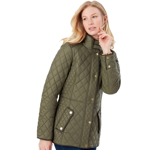 Joules Womens Newdale Quilted Jacket Coat UK 12- Bust 37', (94cm)