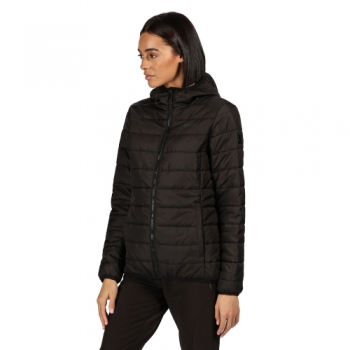 Regatta Womens Helfa Insulated Quilted Hooded Puffa Coat 12 - Bust 36' (92cm)