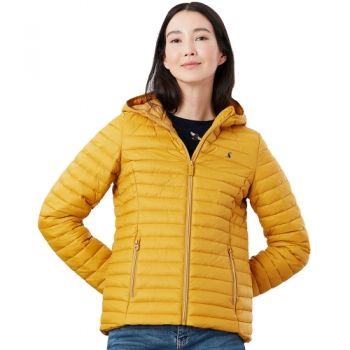 Joules Womens Snug Padded Showerproof Packable Jacket Coat UK 12- Chest 37', (94cm)