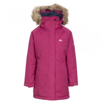 Trespass Girls Fame Waterproof Windproof Longer Length Padded Jacket 11-12 years - Height 59', Chest 31' (79cm)