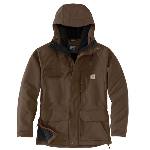 Carhartt Mens Super Dux Bonded Insulated Chore Coat L - Chest 42-44' (107-112cm)