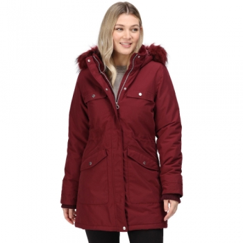 Regatta Womens Samiyah Waterproof Hooded Parka Jacket Coat 10 - Bust 34' (86cm)