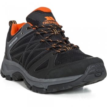 Trespass Mens Fisk Supportive Fabric Hiking Walking Shoes UK Size 9 (EU 43)