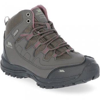 Trespass Womens Mitzi Mid Height Waterproof Walking Boots UK Size 5 (EU 38)