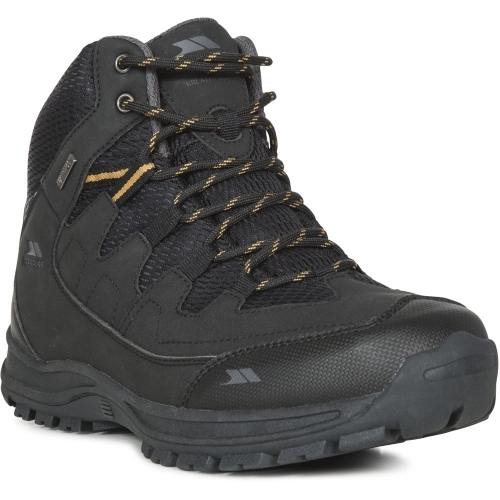 Trespass Mens Finley Mid Cut PU Mesh Waterproof Walking Hiking Boots UK Size 10 (EU 44, US 11)