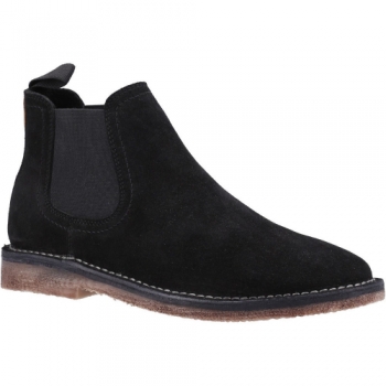 Hush Puppies Mens Shaun Slip On Suede Chelsea Boots UK Size 10 (EU 44.5)