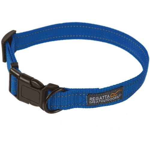 Regatta Hardwearing Stainless Steel Quick Release Comfort Dog Collar 30-55cm