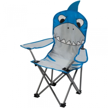 Regatta Animal Pattern Kids Lightweight Steel Folding Camping Chair One Size