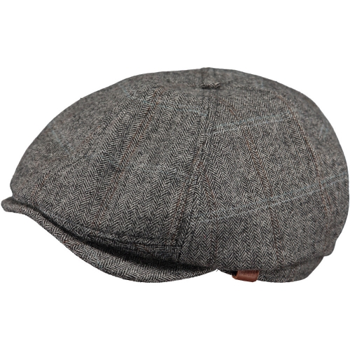 Barts Mens Jamaica Adjustable Newsboy Flat Cap L- Circumference 59-60 cm