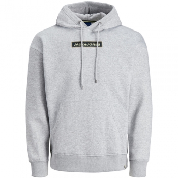 Jack & Jones Mens Jornewport Smallscale Logo Sweat Hoodie L - Chest Size 41' (104cm)