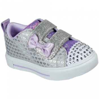 Skechers Girls Twinkle Toes Sparks Trainers Shoes UK Size 6 (EU 23)