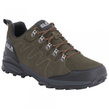 Jack Wolfskin Mens Refugio Texapore Low Walking Shoes UK Size 10 (EU 44.5, US 11)