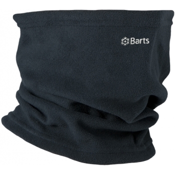 Barts Mens Ladies Polyester Fleece Col Neck Warmer Snood Black