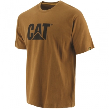 CAT Workwear Mens Classic Trademark Durable Shape Retaining T-Shirt S - Chest 34-37' (87 - 94cm)