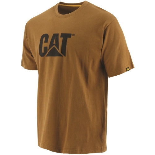 CAT Workwear Mens Classic Trademark Durable Shape Retaining T-Shirt S - Chest 34-37' (87 - 94cm)