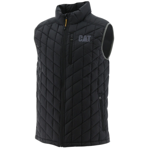 CAT Workwear Mens Insulated Quilted Bodywarmer Gilet Vest S - Chest 34 - 37' (87 - 94cm)