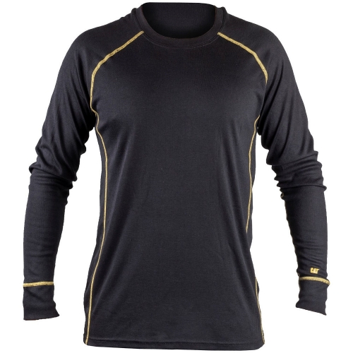 CAT Workwear Mens Thermo Long Sleeve Thermal Baselayer Shirt XL - Chest 46 - 49' (117 - 124cm)