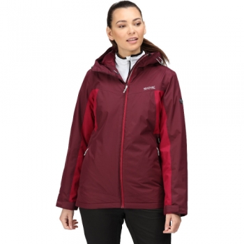 Regatta Womens Voltera Protect II Hooded Waterproof Coat 16 - Bust 40' (102cm)