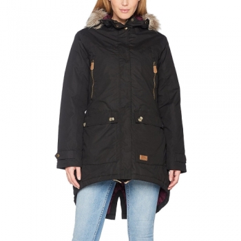 Trespass Womens/Ladies Clea Waterproof Faux Fur Trim Parka Jacket S- Bust 34' (87cm)