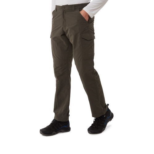 Craghoppers Mens Nosi Life Moisture Control Cargo Trousers 34R - Waist 34' (86cm), Inside Leg 31'