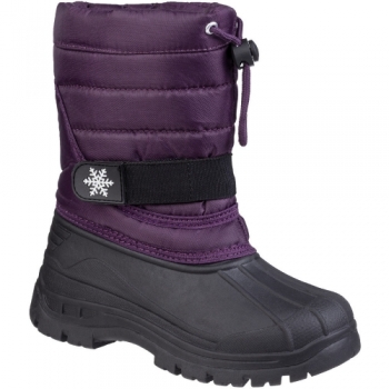 Cotswold Girls Icicle Durable Lightweight Winter Snow Boots UK Size 10 (EU 28)