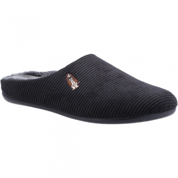 Hush Puppies Mens Reid Slip On Corduroy Slippers UK Size 6 (EU 40)