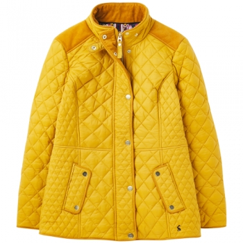 Joules Womens Newdale Quilted Jacket Coat UK 10- Bust 35', (89cm)